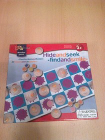 Wooden Game: hide and seek-finde and smile Wooden Game: verstecken und suchen und lacheln