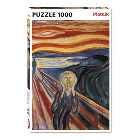 Munch - A sikoly, 1000 db (552946) Munch - Der Schrei , Mûvészeti kirakó