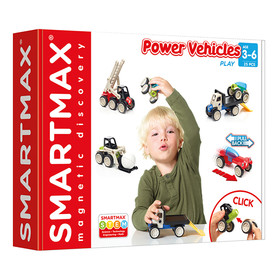 SmartMax Power Vehicles mágneses építőjáték