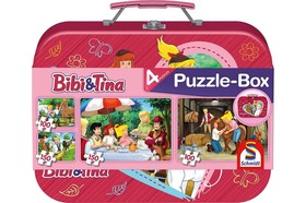 Bibi & Tina, Puzzle-Box, 2x100, 2x150 db