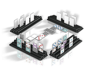 Domino társasjáték fémdobozban (51435) 