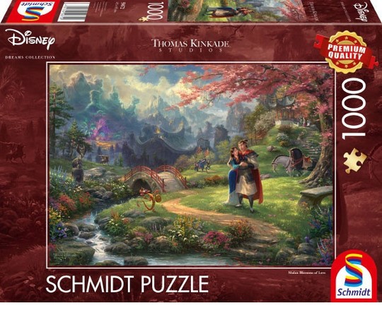 Disney Puzzle, Mulan 1000 db (59672)