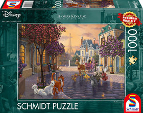 Disney Puzzle, Macskarisztokraták, 1000 db (59690) 