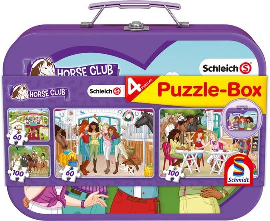 Horse Club, Puzzle-Box, 2x60, 2x100 db