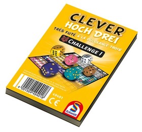 Clever hoch Drei Challenge Block Erw. (49401) (német)