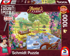 Tea in the garden, Secret Puzzle, 1000 db (59974)