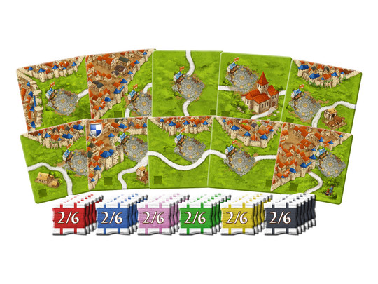 Carcassonne - Die Wetteinsätze Carcassonne - The Bets