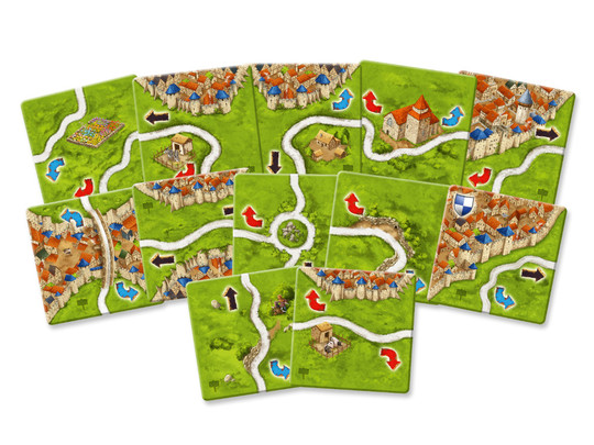 Carcassonne - Die Wegweiser C3 Carcassonne - The Signposts C3