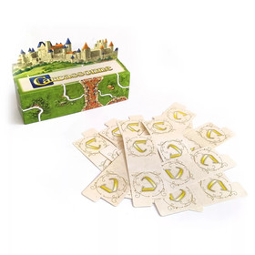 Carcassonne - 3D Start land schaft Carcassonne 3D Starting Landscape