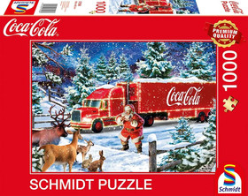 Coca Cola Christmas Truck 1000 db (57598) Kirakó