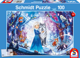 A princess in the snowy forest (56386) 100 db  Gye
