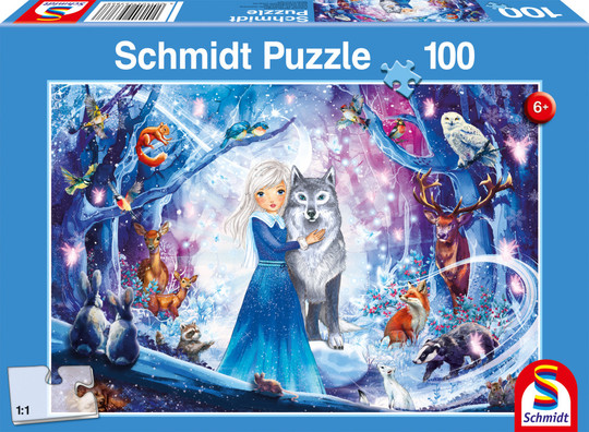A princess in the snowy forest (56386) 100 db  Gye