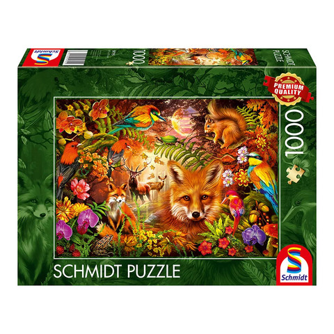 Blüten, Fell und Federn (59795) Kirakó 1000 db-os