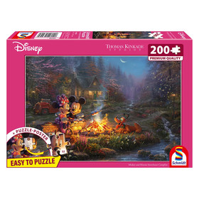 Disney, Mickey and Minnie Sweetheart Campfire 200 db (56558) Kirakó Thomas