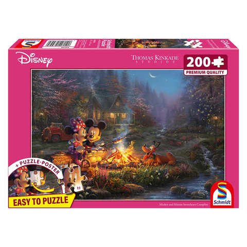 Disney, Mickey and Minnie Sweetheart Campfire 200 db (56558) Kirakó Thomas