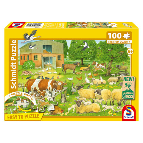 Tierkinder auf dem Bauernhof 100 db (56528) Gyerekkirakó