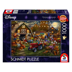 Disney, Mickey & Minnie Pumpkin Festival (58048) Kirakó 1000 db Thomas Kinkade