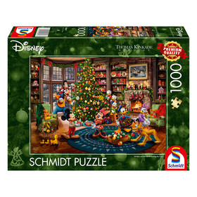 Disney, Mickey & Minnie Trimming The Tree  (58047)
