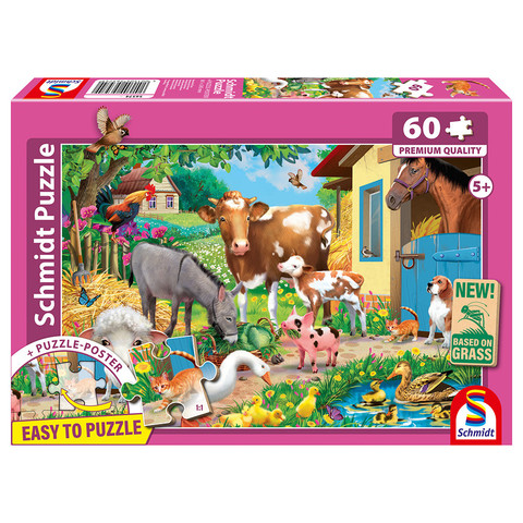 Farm animals (56574) Gyerek kirakó