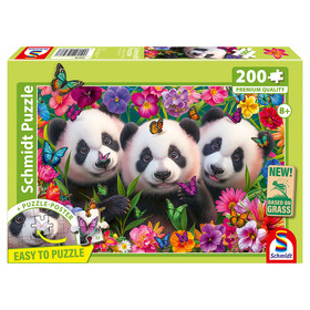 Panda Trio (56578) Gyerek kirakó