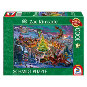 Santas´s North Pole (58609) Kirakó ZAC KINKADE 1000 db