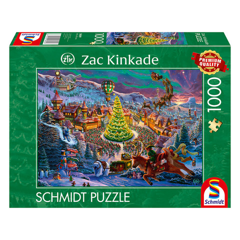 Santas´s North Pole (58609) Kirakó ZAC KINKADE 1000 db