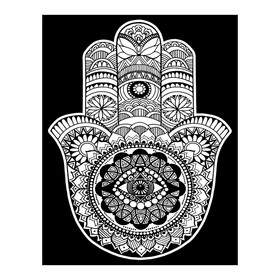 Colorvelvet Kép 47*35 méret + Filctoll Fatima keze