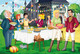  Schmidt Spiele Bibi & Tina, Puzzle-Box, 2x100, 2x150 db (55609) Gyerek kirakó 