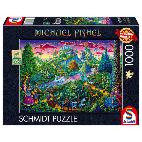  Schmidt Spiele Fantastic fairy world (58612) Kirakó MICHAEL FISCHEL 1000 db 