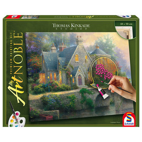 Lamplight Manor (46167) festhető vászonkép Thomas Kinkade