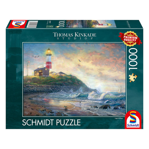 Schmidt Spiele Lighthouse of hope (58797) Kirakó 1000 db Thomas Kinkade 
