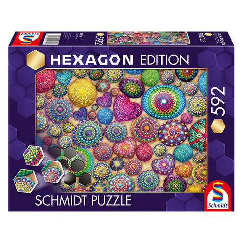 Mandala stones, 592 db (59719) Hexa kirakó