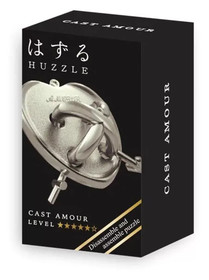 Huzzle Cast Mini Amour Silver ördöglakat