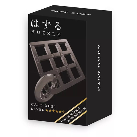 Huzzle Cast Mini Duet Black ördöglakat