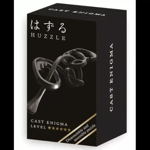 Huzzle Cast Mini Enigma Black ördöglakat