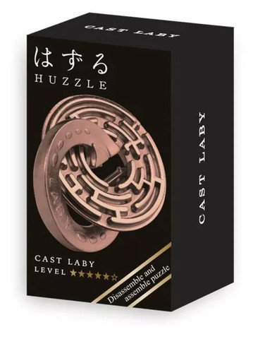 Huzzle Cast Mini Laby Brass ördöglakat