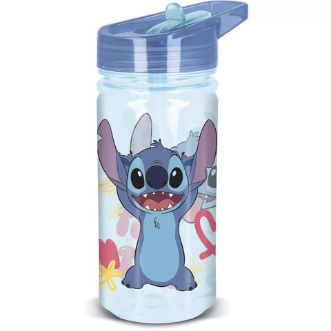 Kulacs, áttetszõ, akasztható, Stitch, kék