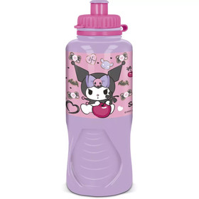 Kulacs, Kuromi, 430 ml, rózsaszín