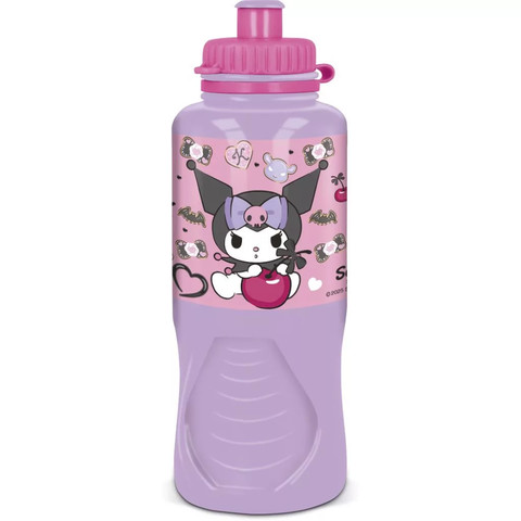 Kulacs, Kuromi, 430 ml, rózsaszín
