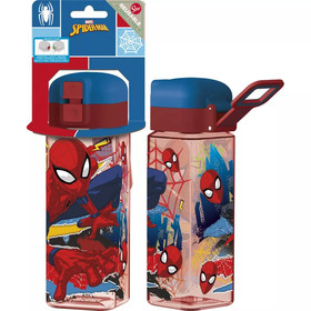 Kulacs, Pókember, 550 ml, piros