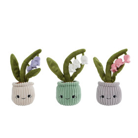 Plüss - hóvirág cserépben, 24 cm