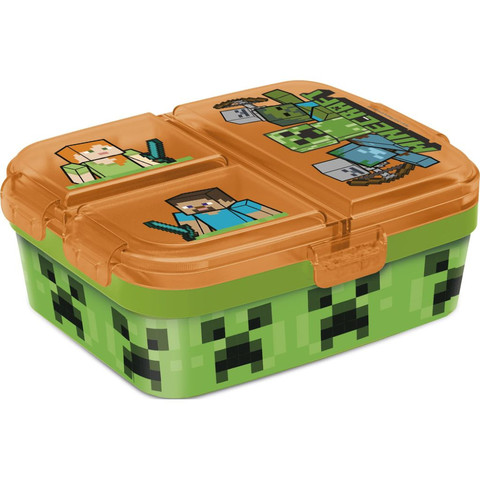 Uzsonnásdoboz, rekeszes, Minecraft
