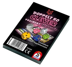 Doppelt so clever Ersatzblock Erw. (49360) (német)