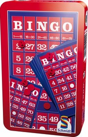 Bingo társasjáték fémdobozban (51220)