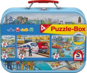 Vehicles, Puzzle-Box, 2x26, 2x48 db