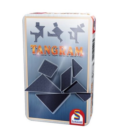 Tangram társasjáték fémdobozban (51213)