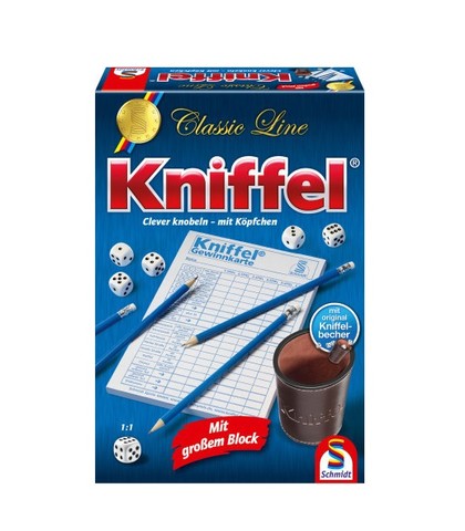  Classic Line, Kniffel társasjáték (49203) (német nyelvű)