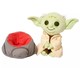 Star Wars - Yoda és szék kis plüssjáték készlet 