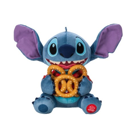 Stitch Attacks Snacks Pretzel Medium Soft Toy, 1 of 12