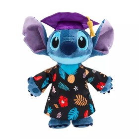 Stitch - végzős diák ruhában, 2024 Small Soft Toy, Lilo & Stitch